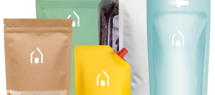 Eine große Auswahl an verschiedenen Standbodenbeuteln