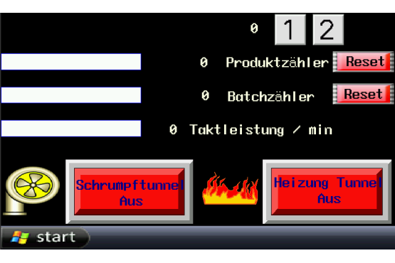 Nero-Pack L-Winkelschweißer + Schrumpftunnel Touchscreen
