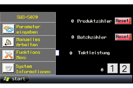 Nero-Pack Seitenschweißmaschine TouchPanel